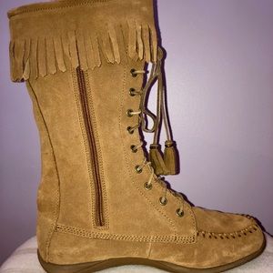 L.L. Bean Lace-up Moccasin Boots